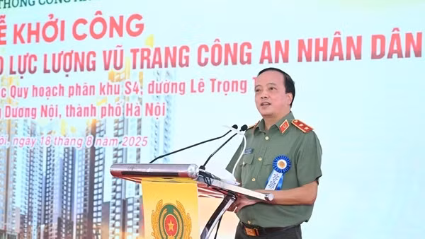 Bộ Công an khởi công Dự án xây dựng nhà ở cho lực lượng vũ trang CAND tại phường Dương Nội