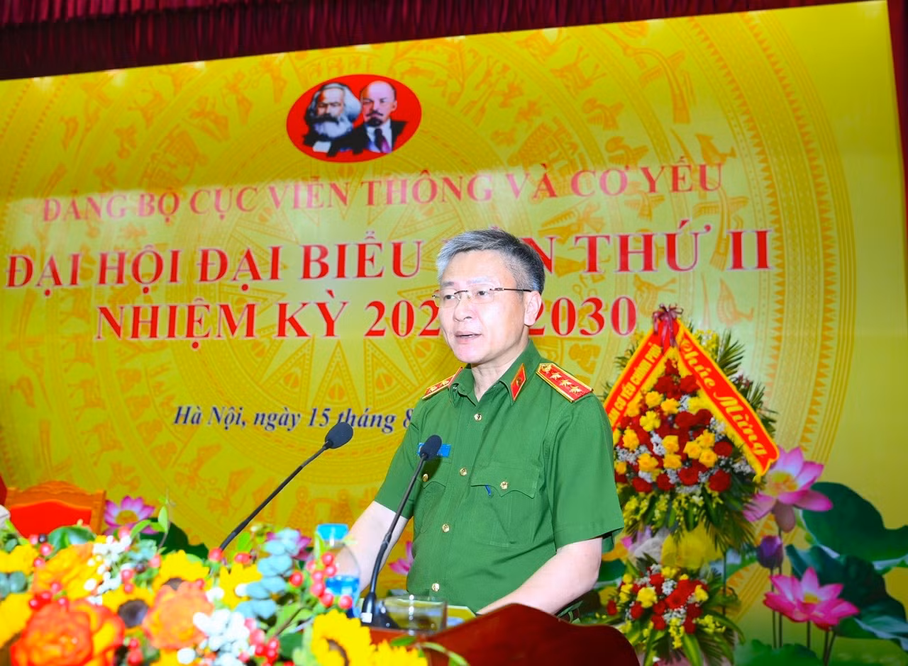 Đại hội Đảng bộ Cục Viễn thông và cơ yếu -0