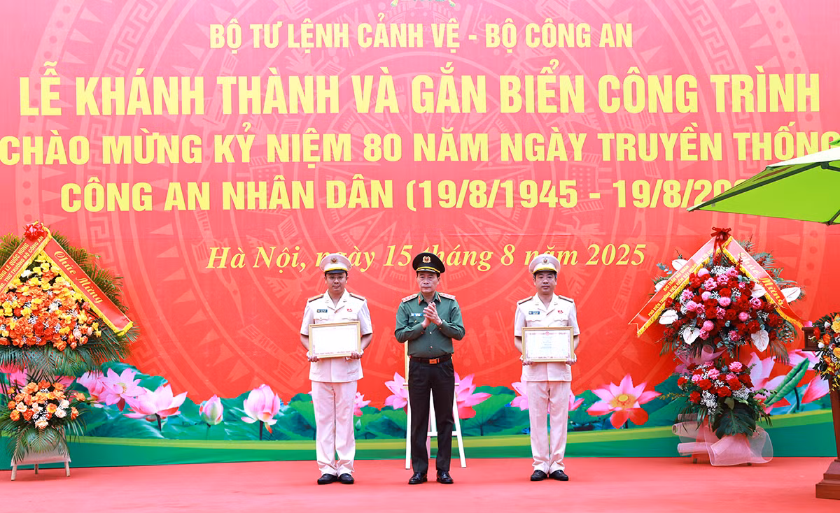 Bộ Tư lệnh Cảnh vệ khánh thành Trung tâm chỉ huy tác chiến khu vực trung tâm chính trị Ba Đình -0