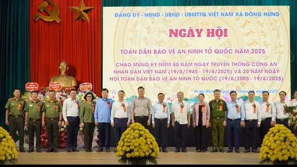 Sôi nổi Ngày hội toàn dân bảo vệ an ninh Tổ quốc ở Hưng Yên