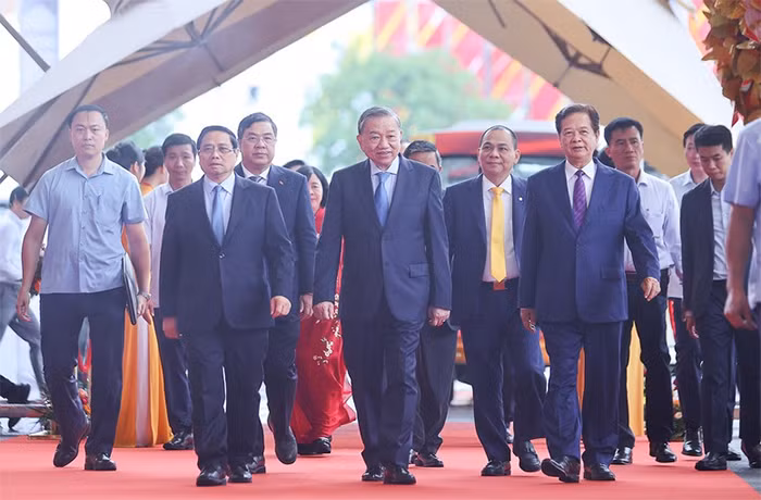 TRỰC TIẾP: Lễ khởi công, khánh thành 250 công trình tiêu biểu trên cả nước chào mừng Cách mạng tháng Tám và Quốc khánh 2/9 -0
