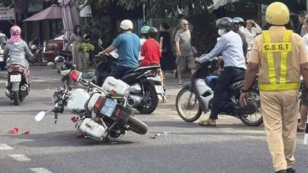 Khống chế người đàn ông gây tai nạn bỏ trốn rồi tấn công CSGT