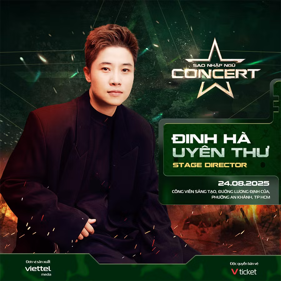 Concert Sao Nhập Ngũ: Ekip hang đầu Việt Nam hội tụ, hứa hẹn một đêm bùng nổ -0