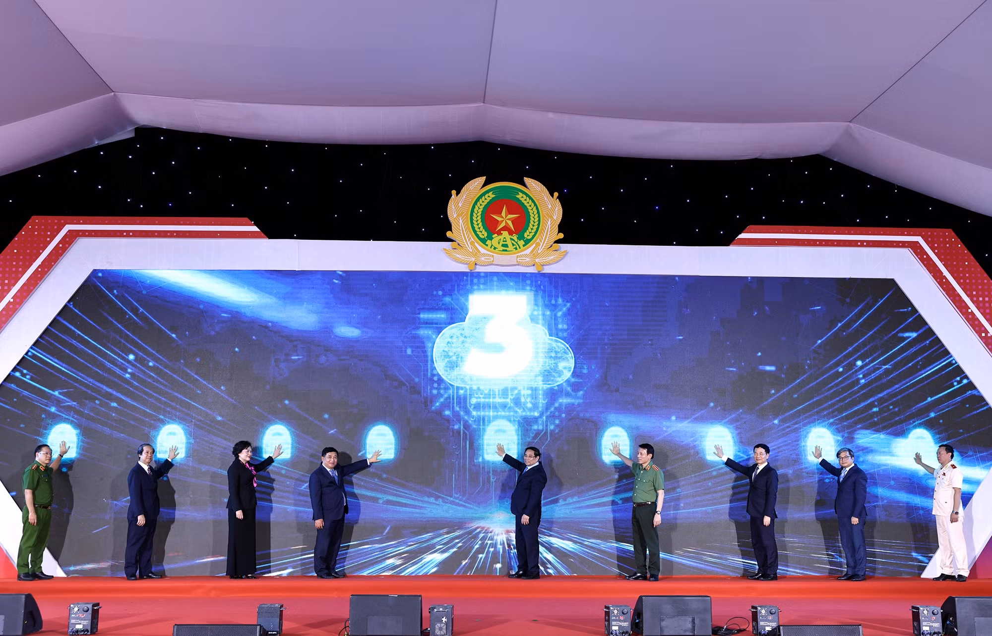 Thủ tướng Chính phủ Phạm Minh Chính dự Lễ khai trương Trung tâm Dữ liệu quốc gia -0