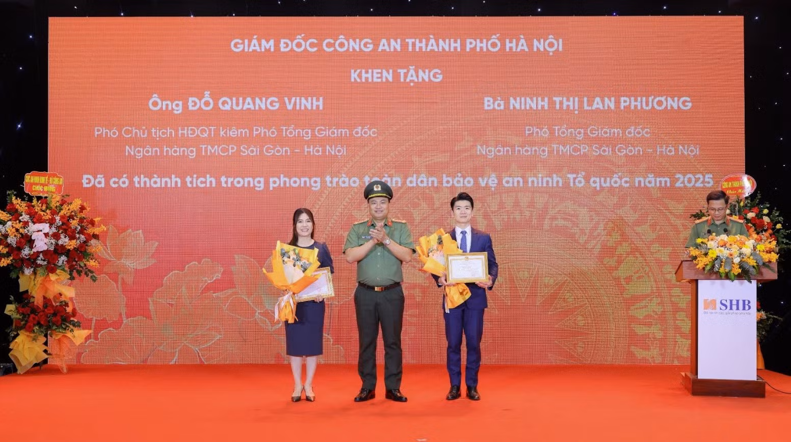 SHB được vinh danh vì đóng góp trong phong trào Toàn dân bảo vệ an ninh Tổ quốc -0