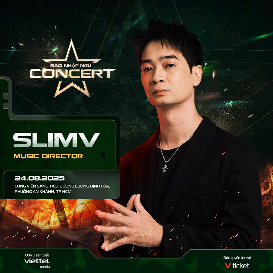 Concert Sao Nhập Ngũ: Ekip hang đầu Việt Nam hội tụ, hứa hẹn một đêm bùng nổ -0