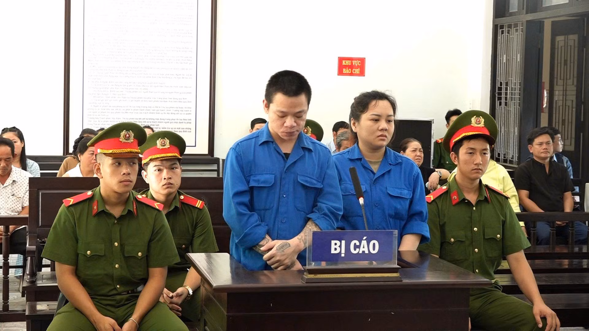 Cặp tình nhân hợp sức buôn bán ma túy, lãnh án 33 năm tù -0