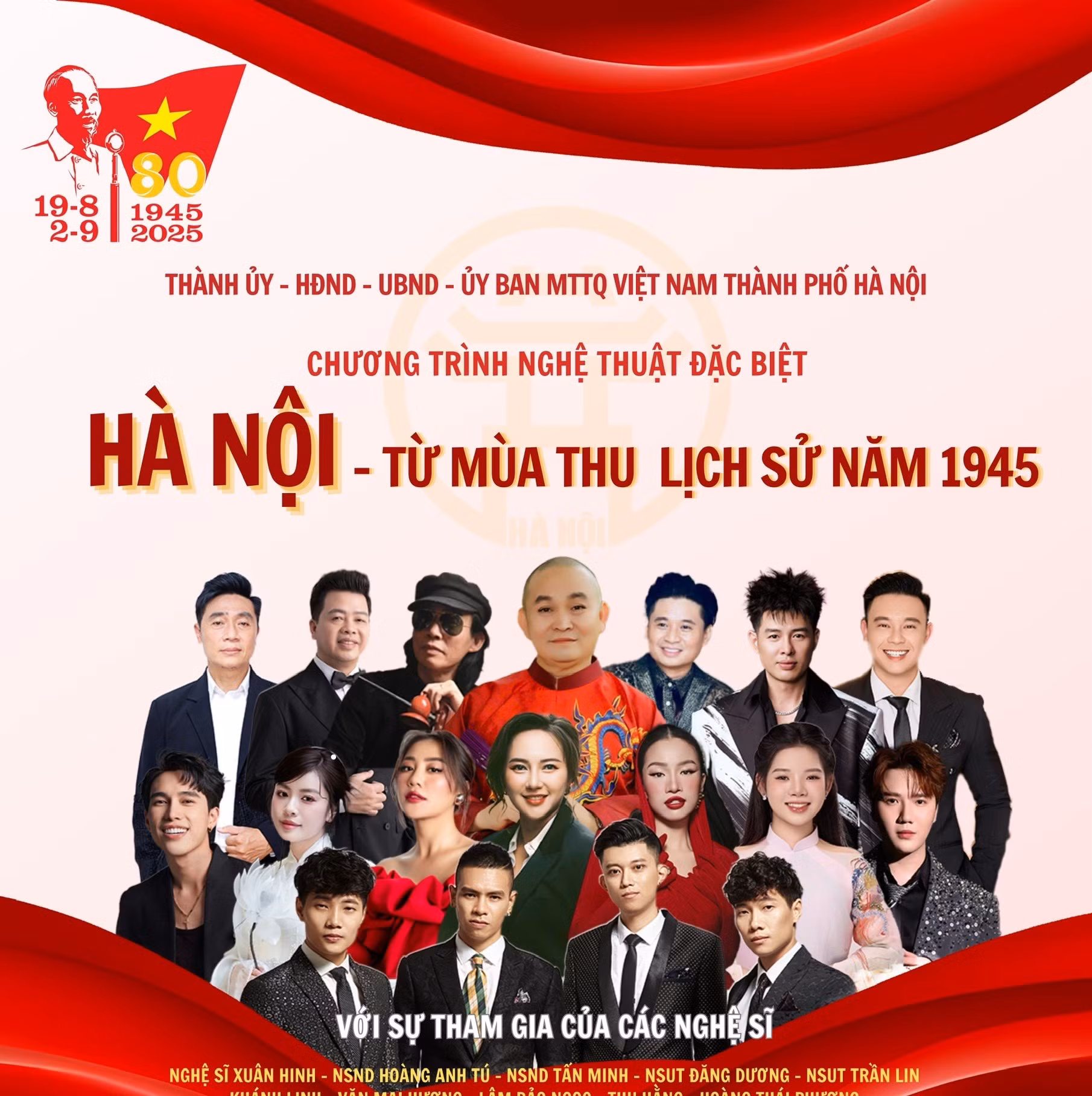 Gần 1.000 người biểu diễn trong chương trình “Hà Nội – Từ mùa thu lịch sử năm 1945” -0
