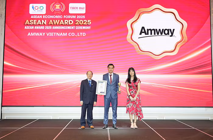 Amway Việt Nam khẳng định uy tín và vị thế dẫn đầu trong Top 5 Doanh nghiệp tiêu biểu ASEAN -0