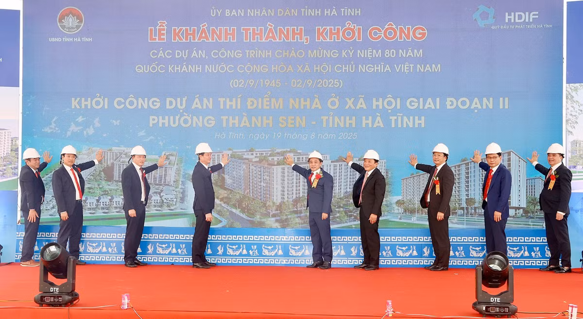 500 căn hộ nhà ở xã hội tại Hà Tĩnh chính thức khởi động -0