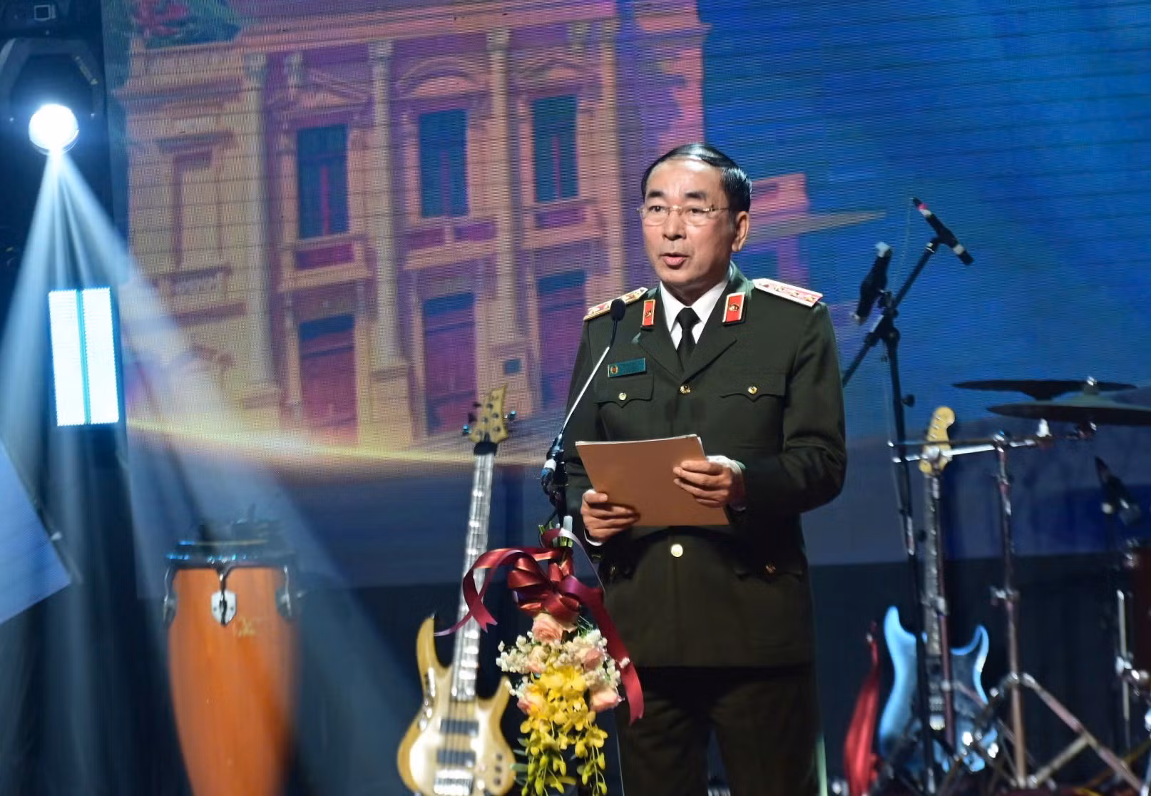 Thứ trưởng Trần Quốc Tỏ dự khai mạc Hội diễn nghệ thuật quần chúng Công an Nhân dân lần thứ 13 năm 2025 khu vực 1 -0