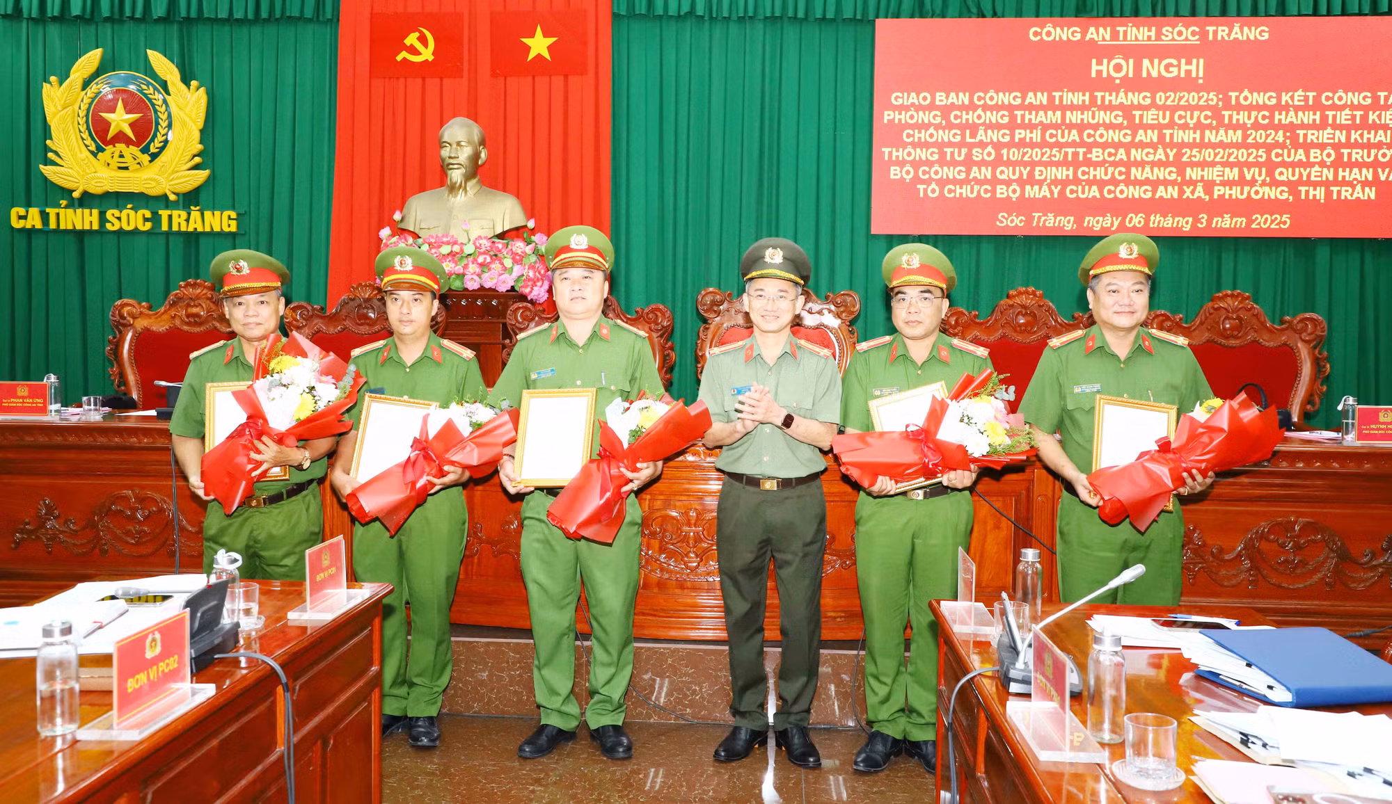 Công an tỉnh Sóc Trăng thành lập 5 Tổ công tác phòng chống tội phạm -0