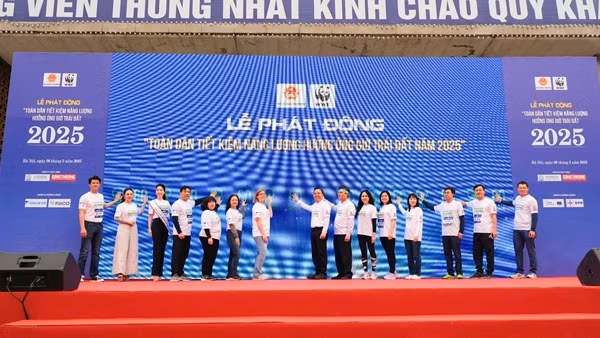 Lễ phát động "Toàn dân tiết kiệm năng lượng hưởng ứng Giờ Trái đất năm 2025"