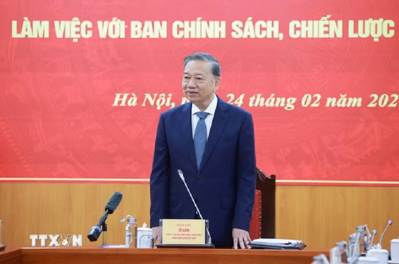 Triển khai kết luận của Tổng Bí thư tại buổi làm việc với Ban Chính sách TW -0