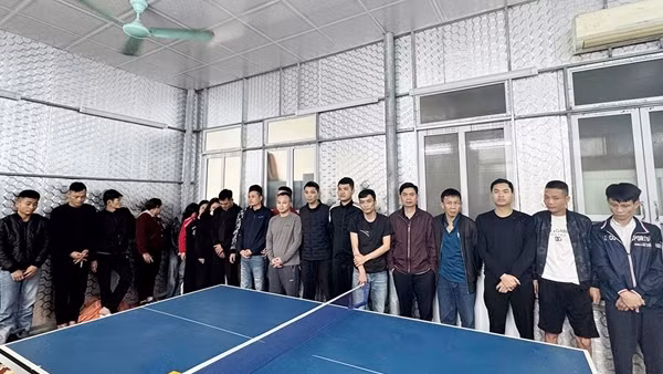 Công an Thanh Hoá triệt xoá sới bạc, bắt 28 đối tượng