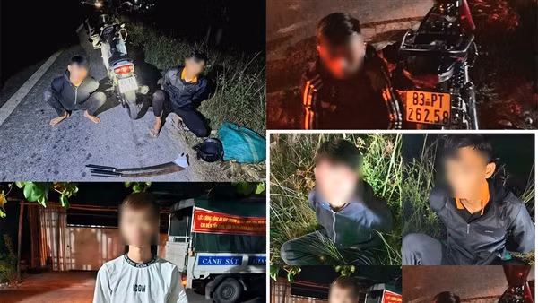 Khống chế nhóm “trẻ trâu” mang mã tấu chuẩn bị chém nhau