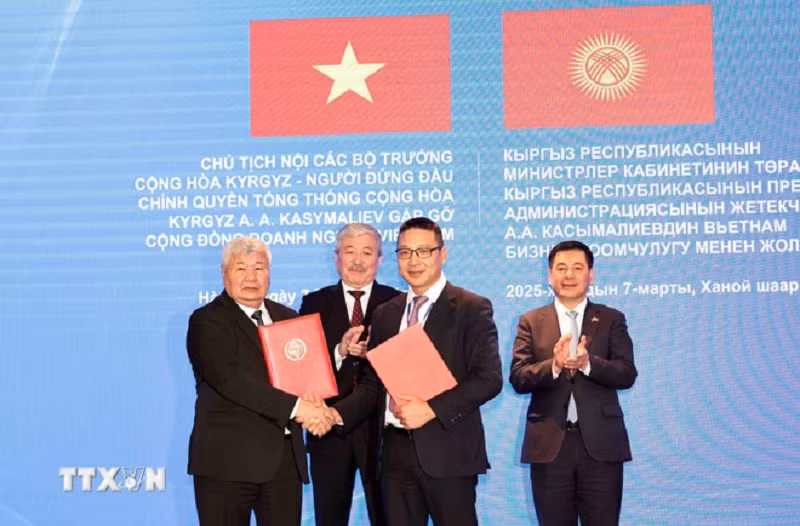 Toàn văn Tuyên bố chung về chuyến thăm chính thức Việt Nam của Thủ tướng CH Kyrgyzstan -0