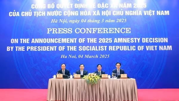 Công bố Quyết định về đặc xá năm 2025