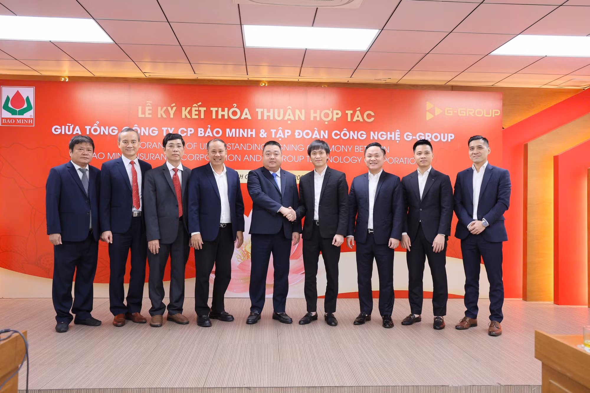 Bảo Minh ký kết hợp tác với Tập đoàn công nghệ G-Group -0