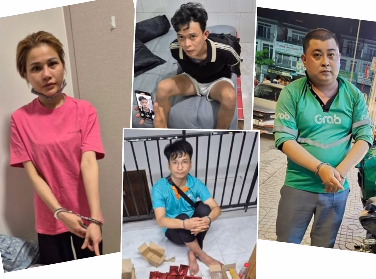 Dùng mạng xã hội giao dịch, thuê shipper vận chuyển hàng kg ma túy -0