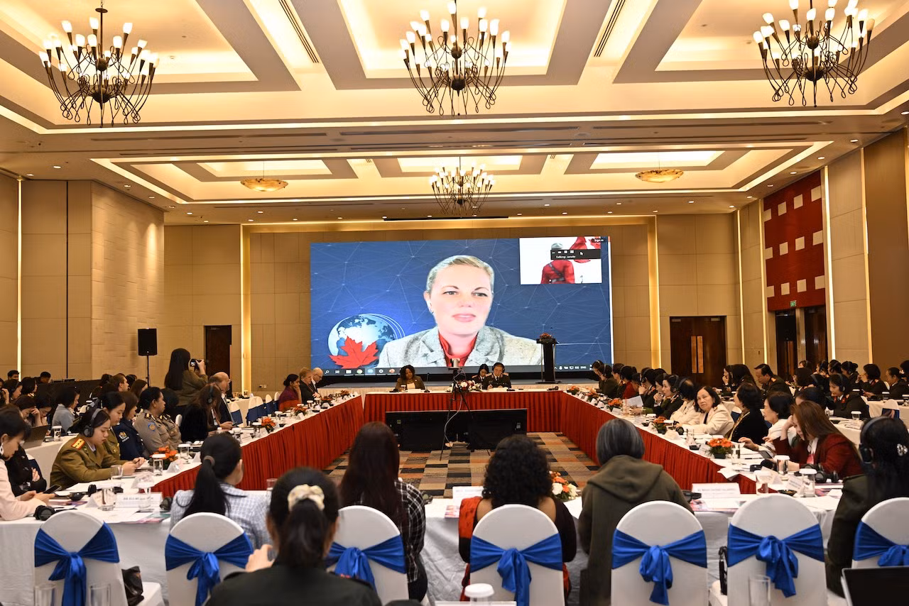 Hội thảo quốc tế nâng cao năng lực và tăng cường sự tham gia của phụ nữ trong lĩnh vực thực thi pháp luật -0