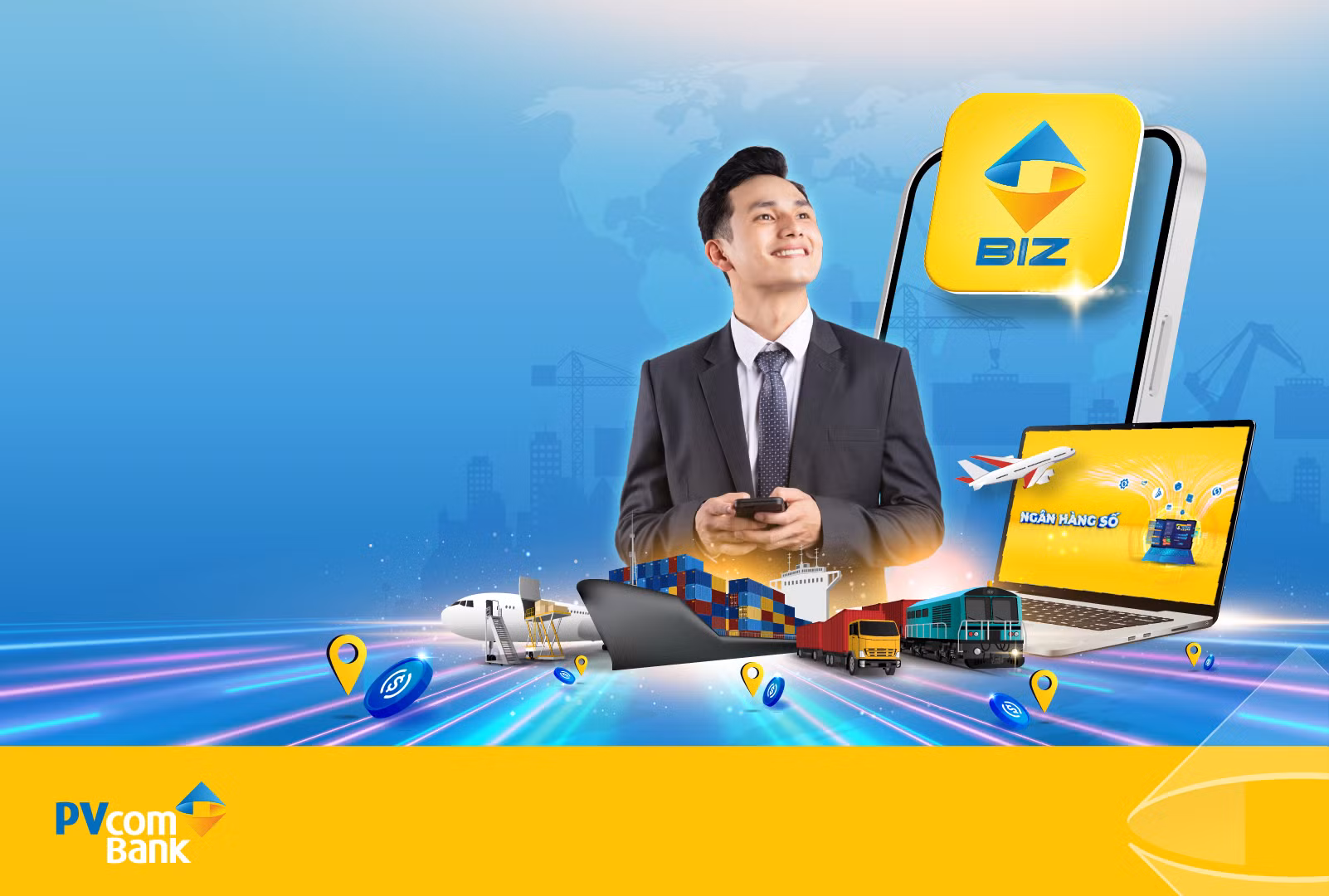 PVcomBank ưu đãi chuyển tiền quốc tế trực tuyến cho doanh nghiệp và khách hàng cá nhân -0