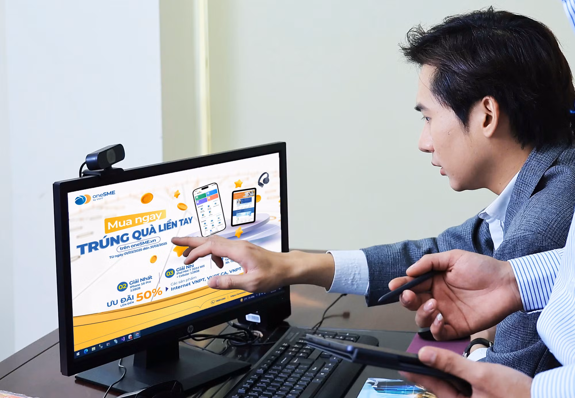 Đặt hàng&nbsp;trên oneSME.vn&nbsp;nhận nhiều ưu đãi hấp dẫn -0