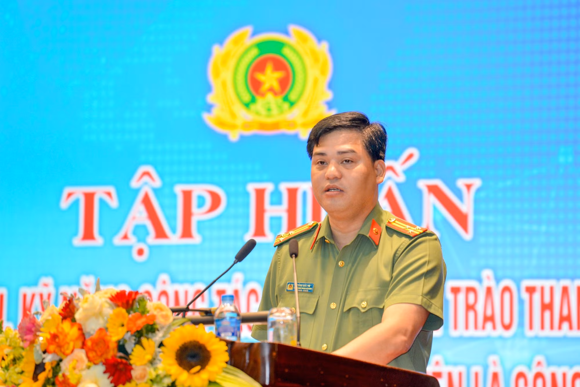 Khai mạc lớp tập huấn nghiệp vụ công tác thanh niên trong CAND -0