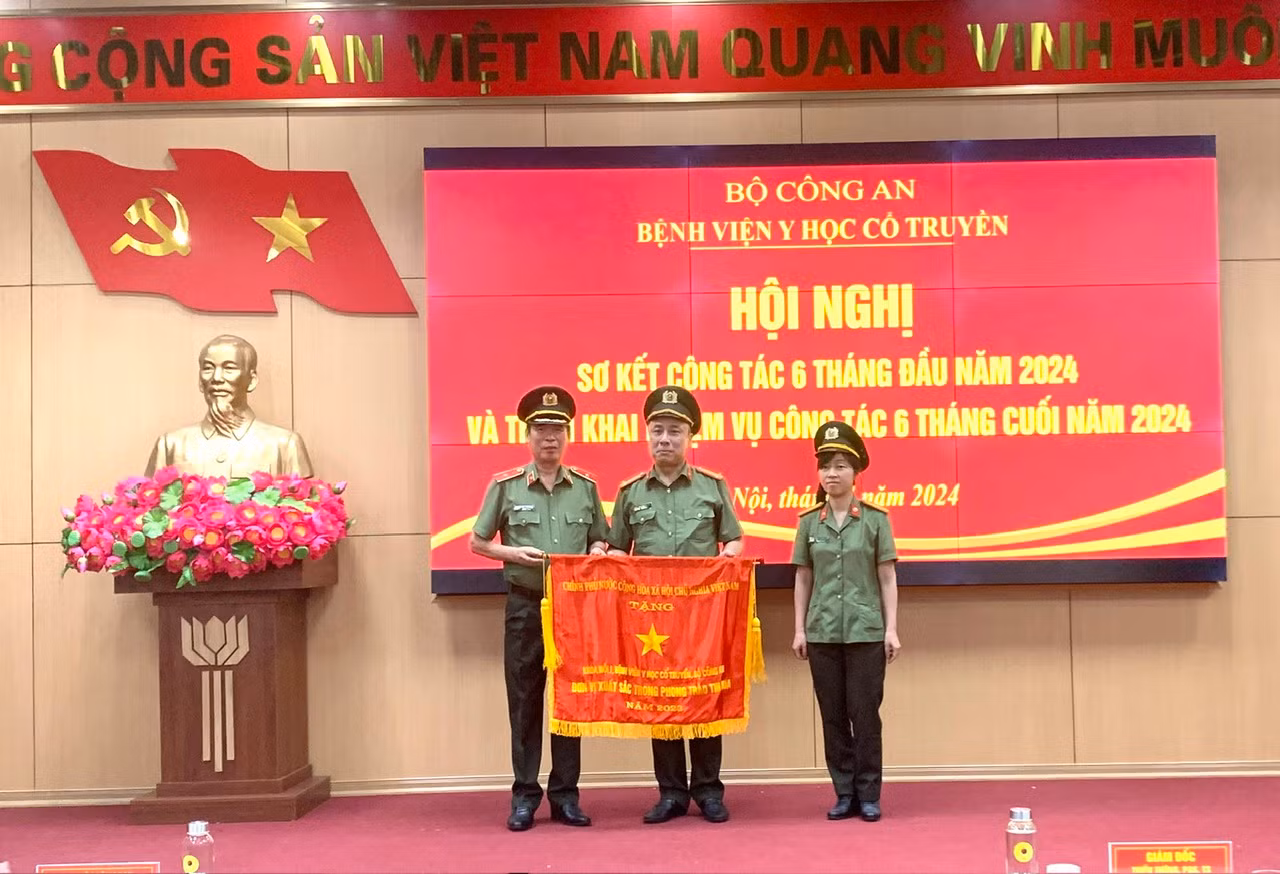 Sơ kết 6 tháng đầu năm Bệnh viện Y học cổ truyền Bộ Công an -0