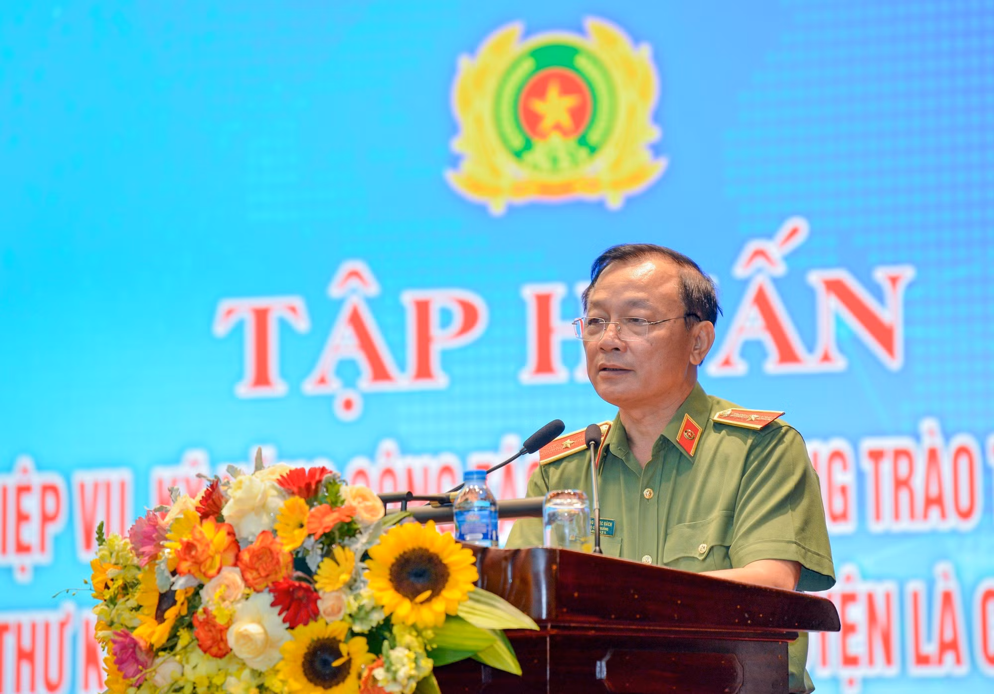 Khai mạc lớp tập huấn nghiệp vụ công tác thanh niên trong CAND -0