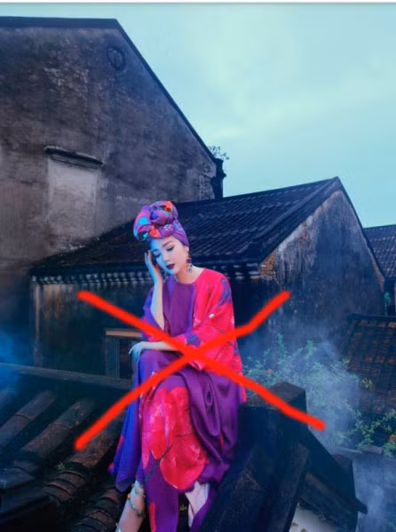Xử nghiêm ca sĩ ngồi trên mái nhà phố cổ Hội An chụp ảnh phản cảm -0