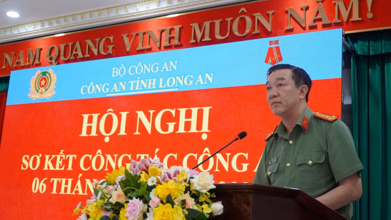 Công an các đơn vị, địa phương nâng cao hiệu quả công tác 6 tháng đầu năm -0
