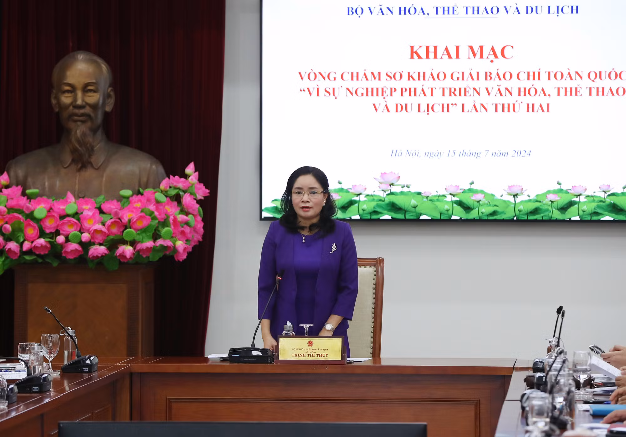 920 tác phẩm dự giải báo chí toàn quốc về văn hóa, thể thao và du lịch năm 2024 -0