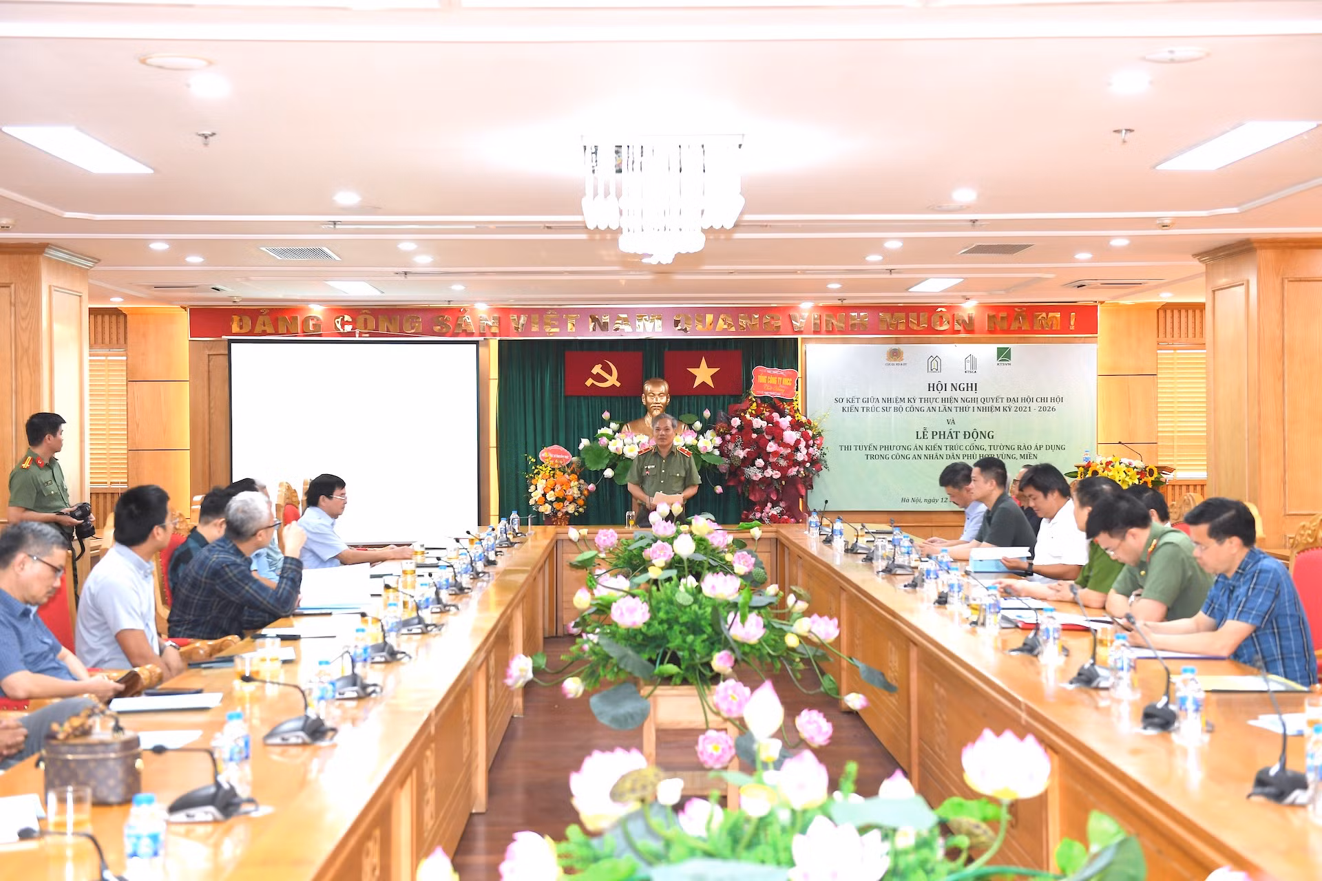 Phát động thi tuyển “Phương án kiến trúc Cổng, tường rào áp dụng trong CAND phù hợp vùng, miền” -0
