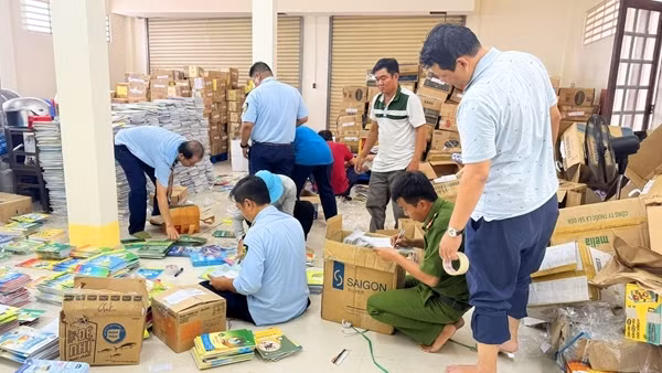 Phát hiện gần 80.000 quyển sách giáo khoa giả hàng hóa của NXB Giáo dục Việt Nam