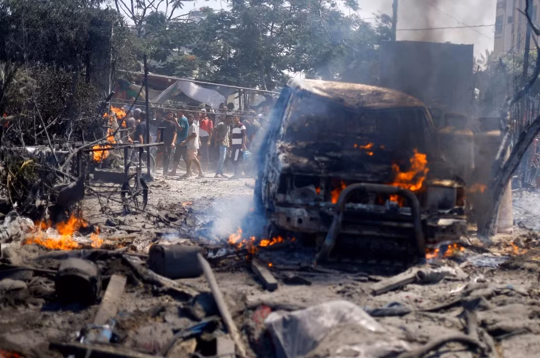 Gaza trải qua cuối tuần đẫm máu -0