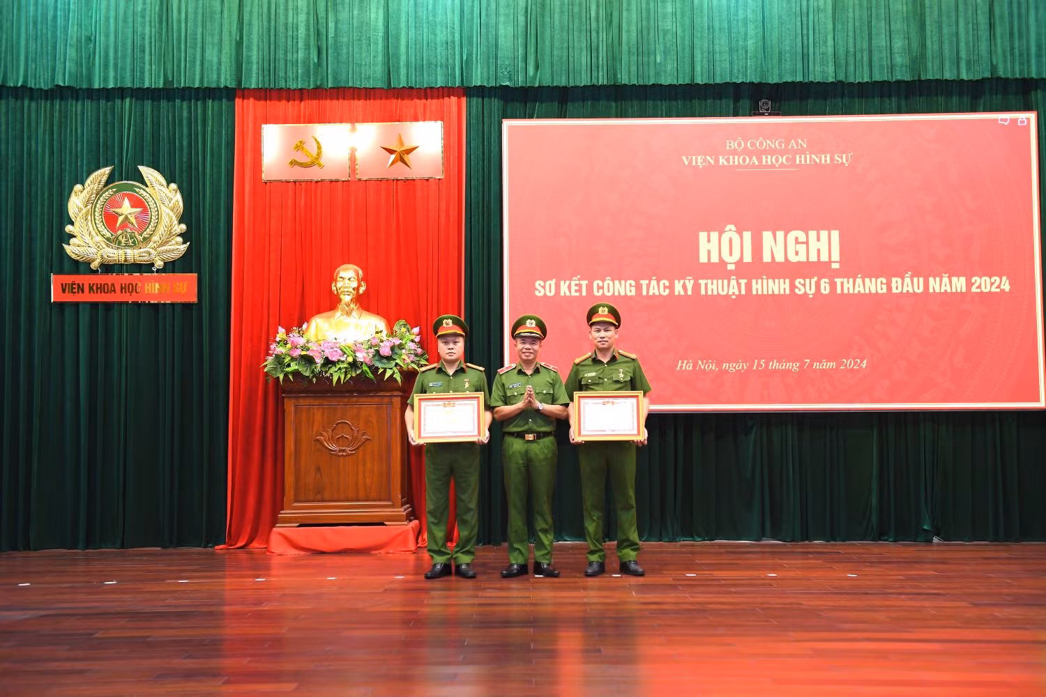 Lực lượng kỹ thuật hình sự chủ động, xử lý kịp thời các yêu cầu, trưng cầu góp phần đảm bảo ANTT -0