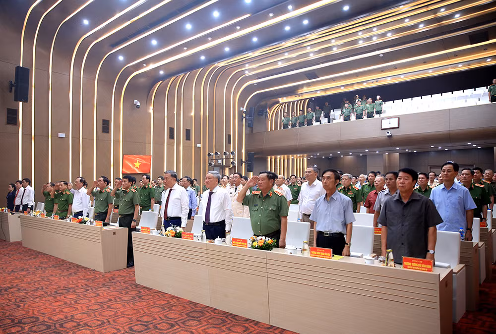 Công bố quyết định bổ nhiệm hai Thứ trưởng Bộ Công an -0