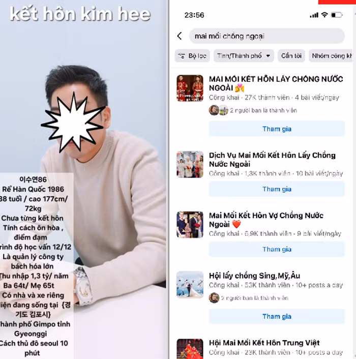 Bẫy lừa từ dịch vụ mai mối lấy chồng ngoại (đang tìm ảnh) -0