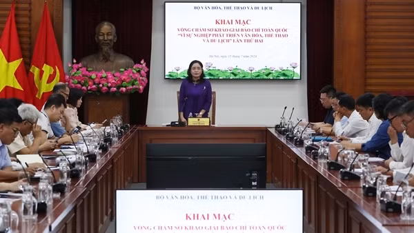 920 tác phẩm dự giải báo chí toàn quốc về văn hóa, thể thao và du lịch năm 2024