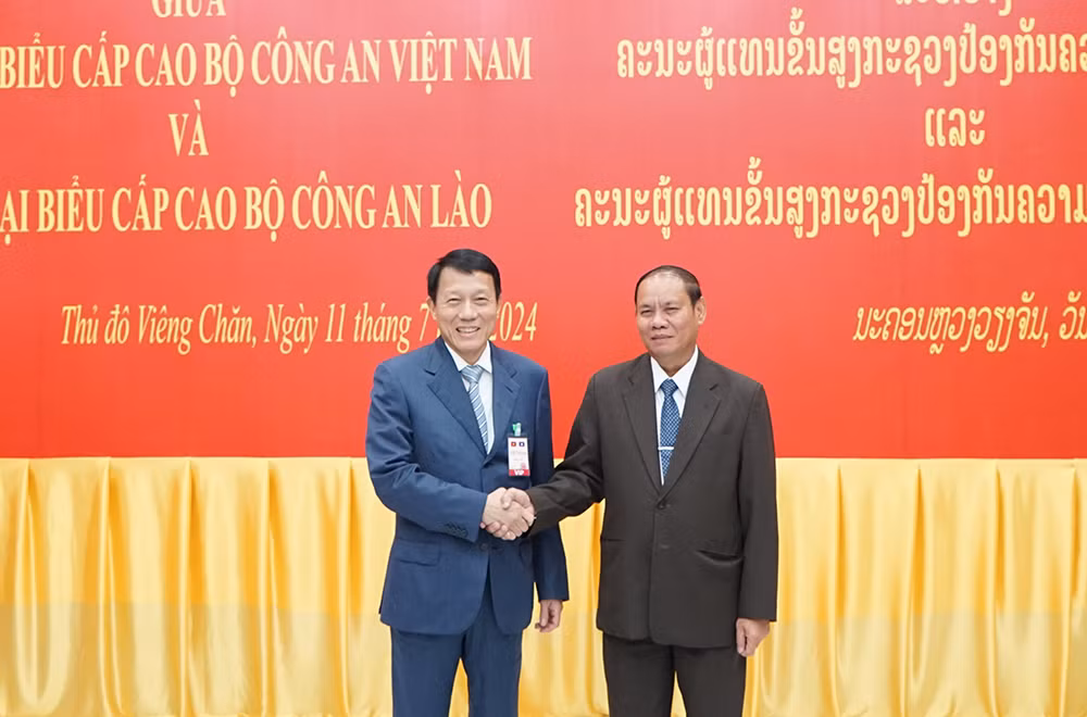Việt Nam – Lào đẩy mạnh hợp tác phòng, chống tội phạm -0