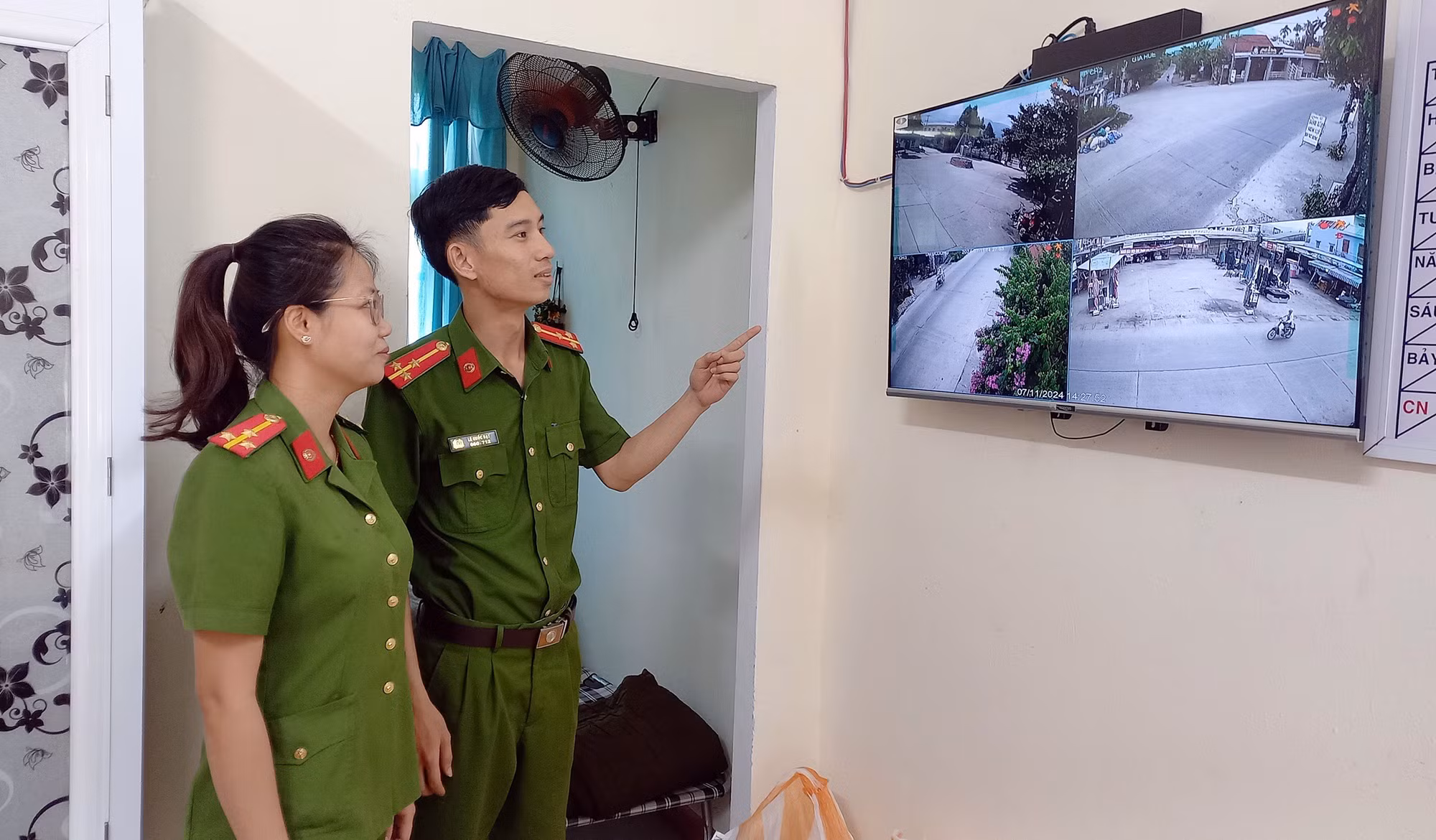 Dấu ấn Công an xã bên dòng Vu Gia -0