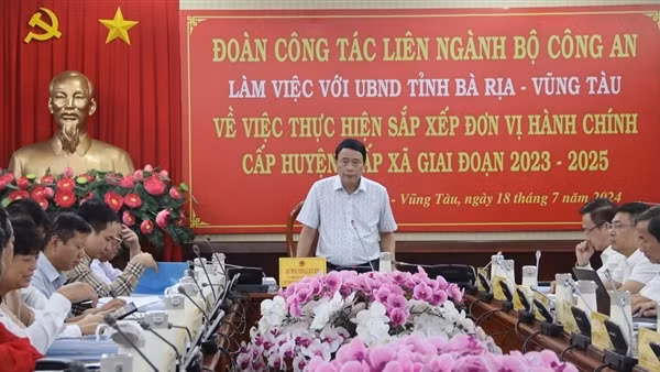 Đề án sắp xếp đơn vị hành chính cấp huyện, xã của Bà Rịa-Vũng Tàu được đánh giá cao