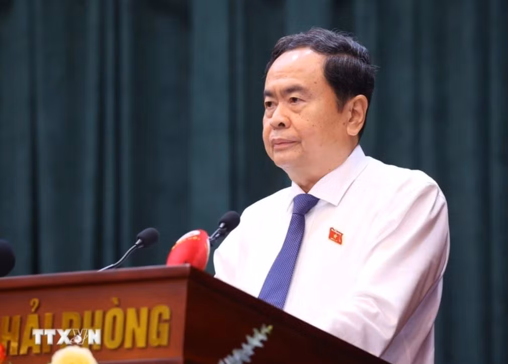 Chủ tịch Quốc hội: Dám nghĩ, dám làm, xây dựng thành phố Hải Phòng giàu đẹp -0