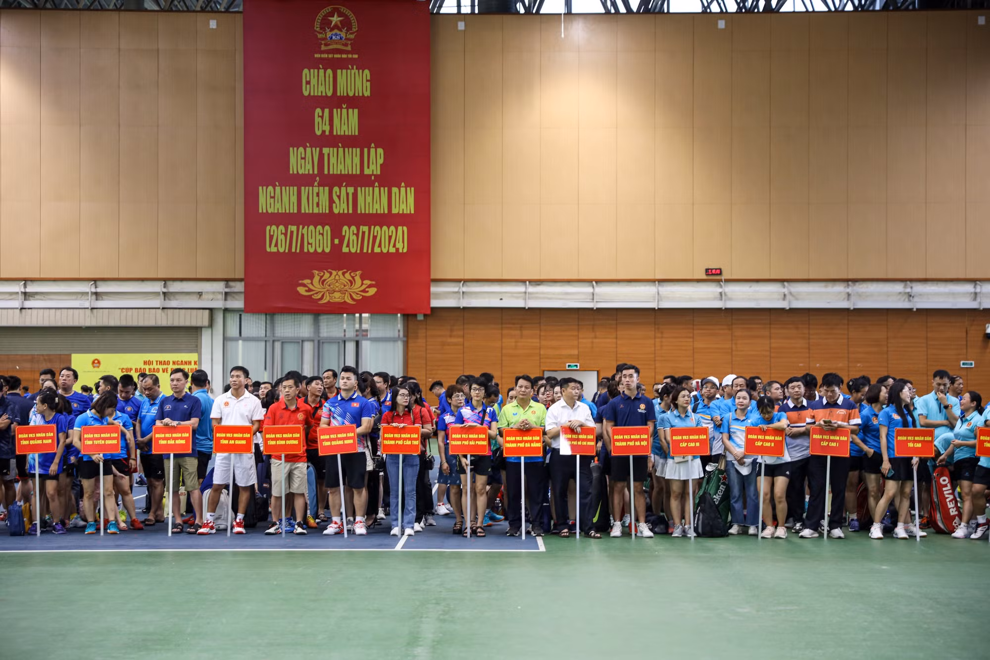 700 vận động viên tranh tài tại Hội thao ngành Kiểm sát nhân dân lần thứ XIII -0