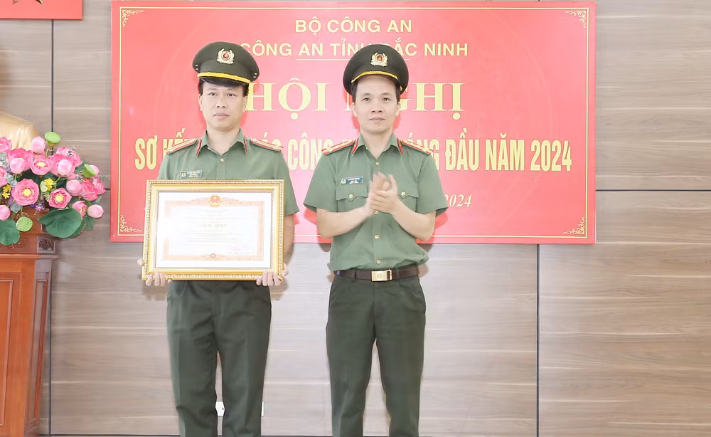 Công an các đơn vị, địa phương tổ chức hội nghị sơ kết công tác 6 tháng đầu năm 2024 -0