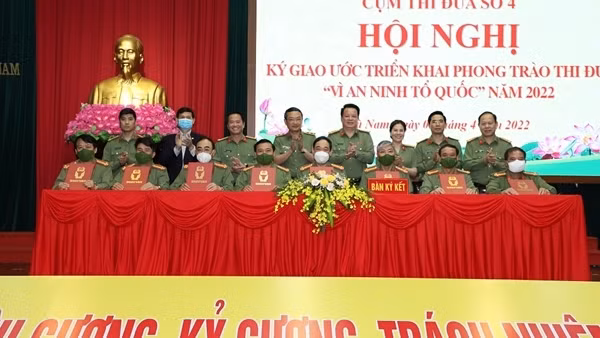 Cụm thi đua số 8 triển khai phong trào thi đua năm 2022 ảnh 3