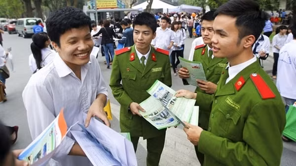 Bộ Công an công bố dạng thức đề thi đánh giá tuyển sinh đại học chính quy CAND năm 2022