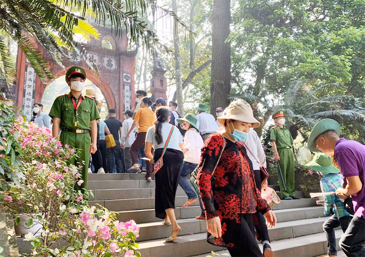 Công tác bảo đảm ANTT trước thềm Giỗ Tổ Hùng Vương - Lễ hội Đền Hùng năm 2022 -0