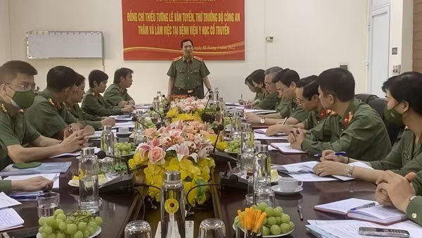 Xây dựng Bệnh viện Y học cổ truyền Bộ Công an hiện đại, văn minh, thân thiện